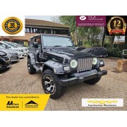 2007 BLACK Jeep Wrangler WARRANTED LOW MILE,18M WARRANTY,ULEZ 4.0 3dr